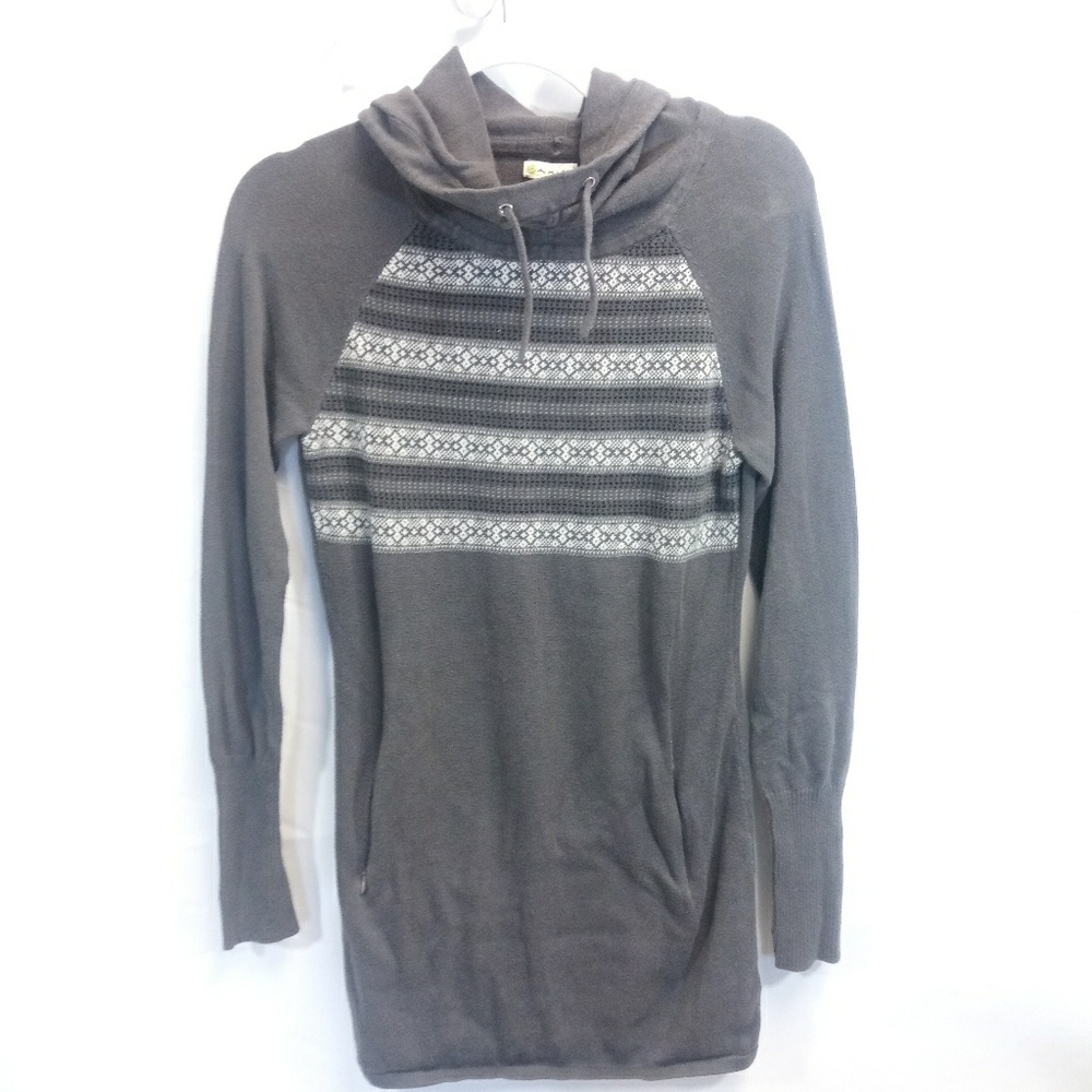 2 for $15 AKINI Hooded Sweater Dress